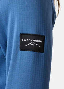 Hot Swedemount Trondheim Wind Mid Layer Full Zip W Dusty Blue