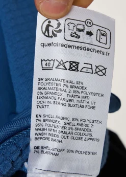 Best Swedemount Trondheim Wind Mid Layer Full Zip Dusty Blue