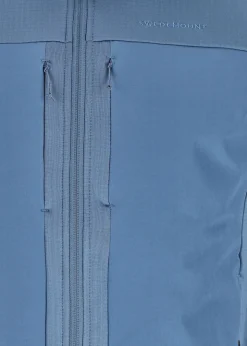 Best Swedemount Trondheim Wind Mid Layer Full Zip Dusty Blue