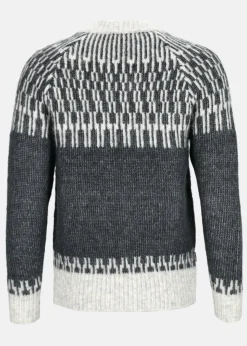 New Seaside Trondheim Wool Knit W Charcoal Melange