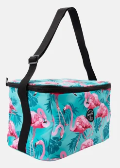 Blount & Pool Tropical Cool Bag Turquoise Flamingo