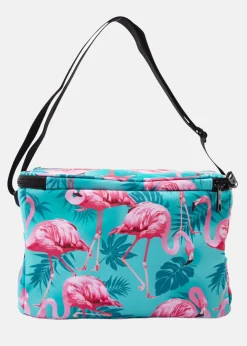 Blount & Pool Tropical Cool Bag Turquoise Flamingo