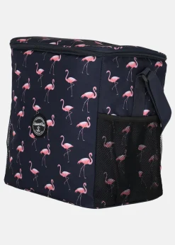Hot Blount & Pool Tropical Cool Bag L Navy Flamingo