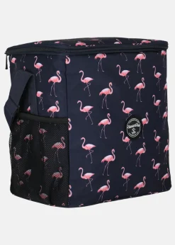 Hot Blount & Pool Tropical Cool Bag L Navy Flamingo