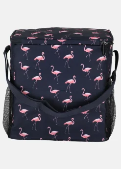 Hot Blount & Pool Tropical Cool Bag L Navy Flamingo