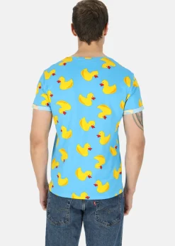 Outlet Blount & Pool Tropical Pocket Tee Blue Yellow Duck