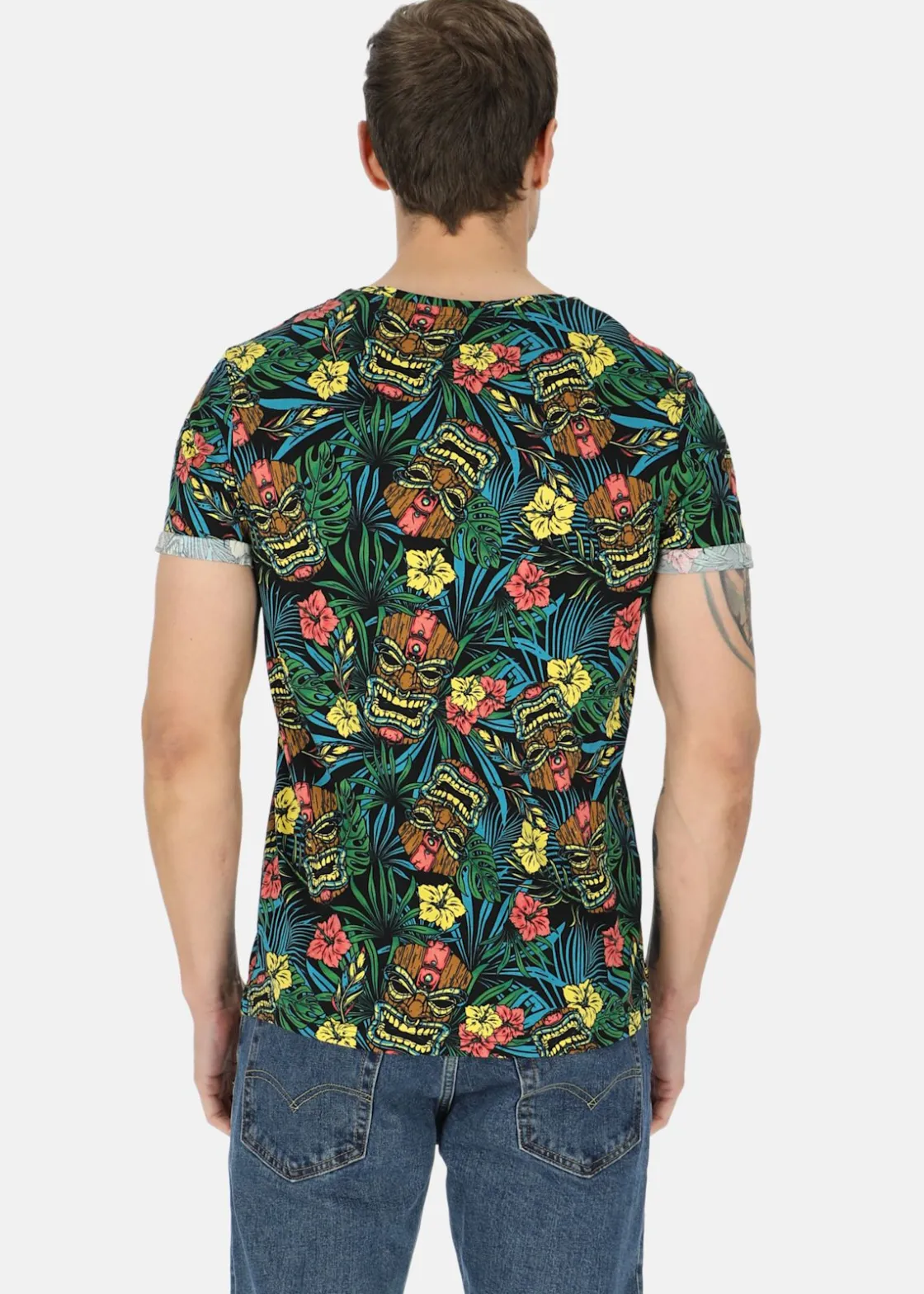 Discount Blount & Pool Tropical Pocket Tee Toteme Palm Black