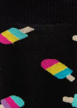 Blount & Pool Tropical Sock Black Ice Cream