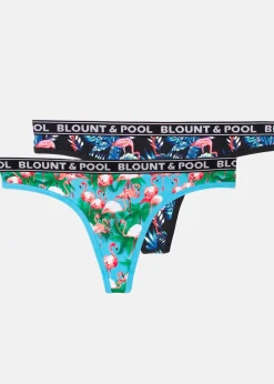 Clearance Blount & Pool Tropical string 2P W Jungle Flamingo