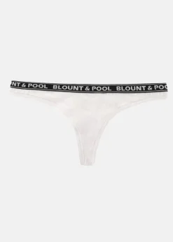 Best Blount & Pool Tropical String 4-pack Black Ice Cream/Dusty Rose/Turquoise Flamingo/ White