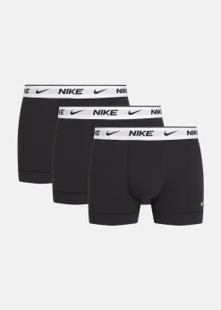 Best Nike TRUNK 3PK BLACK/WHITE WB/WHITE WB/WHITE WB