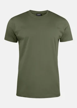 Clearance Clique T-SHIRT ARMY GREEN