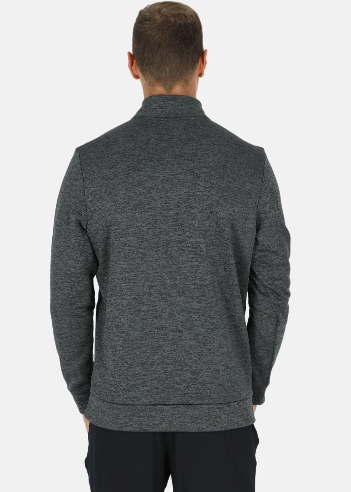 Clearance Under Armour UA Armour Fleece 1/4 Zip Pitch Gray
