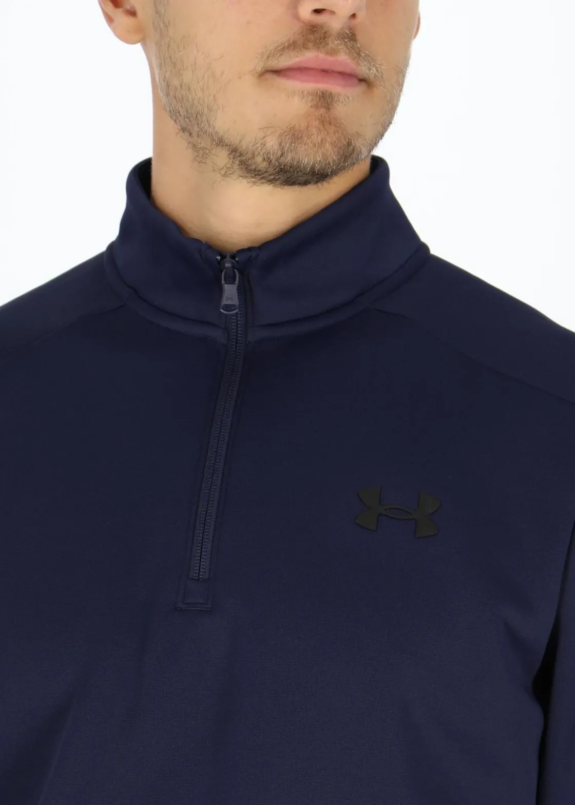 Online Under Armour UA Armour Fleece 1/4 Zip Midnight Navy