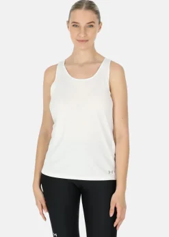 Outlet Under Armour UA Fly By Tank White