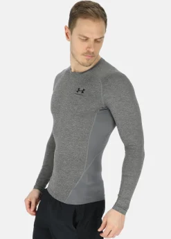 Online Under Armour UA HG Armour Comp LS Carbon Heather