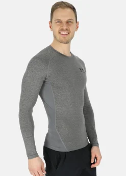 Online Under Armour UA HG Armour Comp LS Carbon Heather