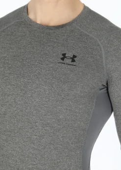 Online Under Armour UA HG Armour Comp LS Carbon Heather