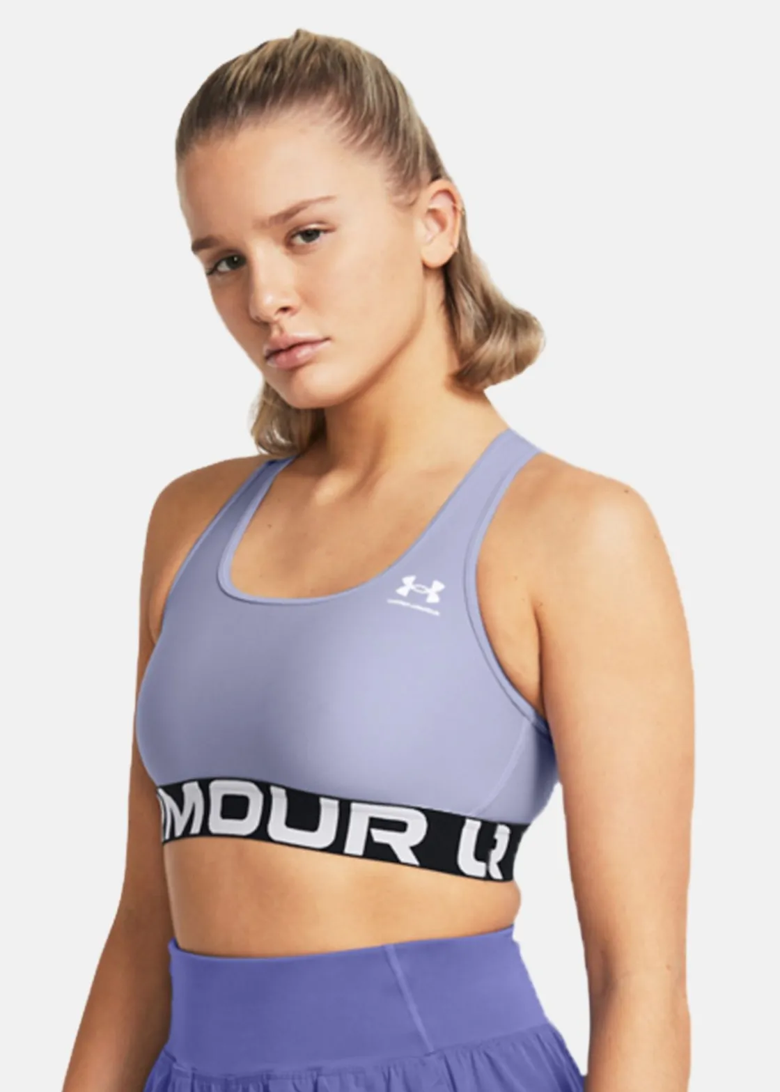 Clearance Under Armour UA HG Mid Branded Purple