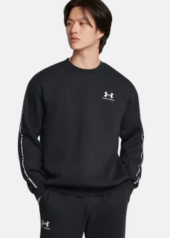 Discount Under Armour UA Icon Fleece Crew Taping Black