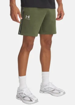 Under Armour UA Icon Fleece Short Taping Marine OD Green