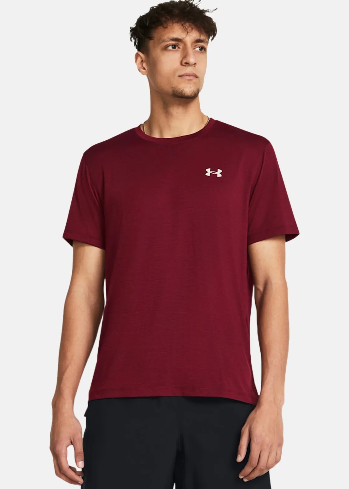 Best Under Armour UA LAUNCH SHORTSLEEVE Cardinal