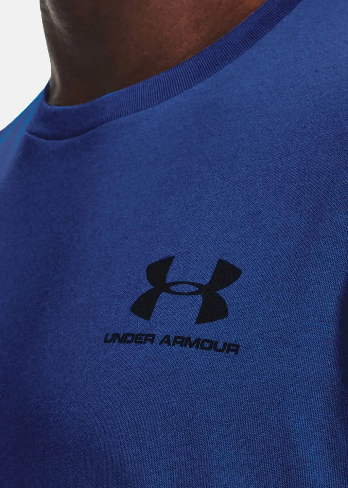 Clearance Under Armour UA M SPORTSTYLE LC SS Tech Blue