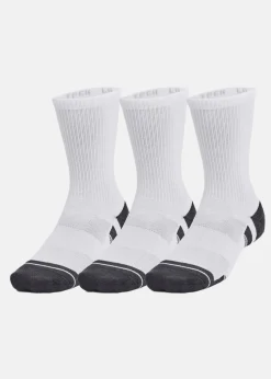 Under Armour UA Performance Tech 3pk Crew White