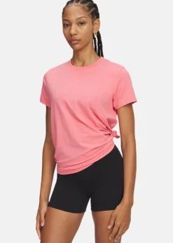 New Under Armour UA Rival Core SS Prime Pink