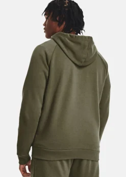 Discount Under Armour UA Rival Fleece FZ Hoodie Marine OD Green