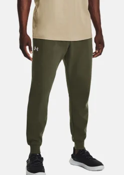 Clearance Under Armour UA Rival Fleece Joggers Green
