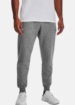 New Under Armour UA Rival Fleece Joggers Gray