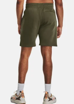 Clearance Under Armour UA Rival Fleece Shorts Marine OD Green