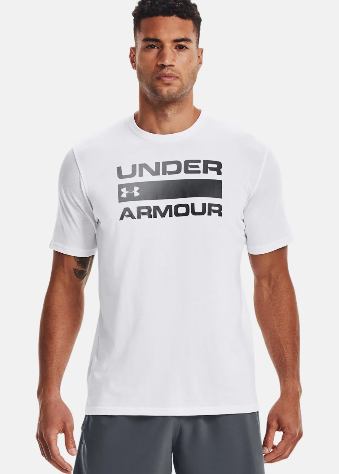 Best Under Armour UA TEAM ISSUE WORDMARK SS White
