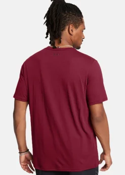 Best Under Armour UA TEAM ISSUE WORDMARK SS Cardinal