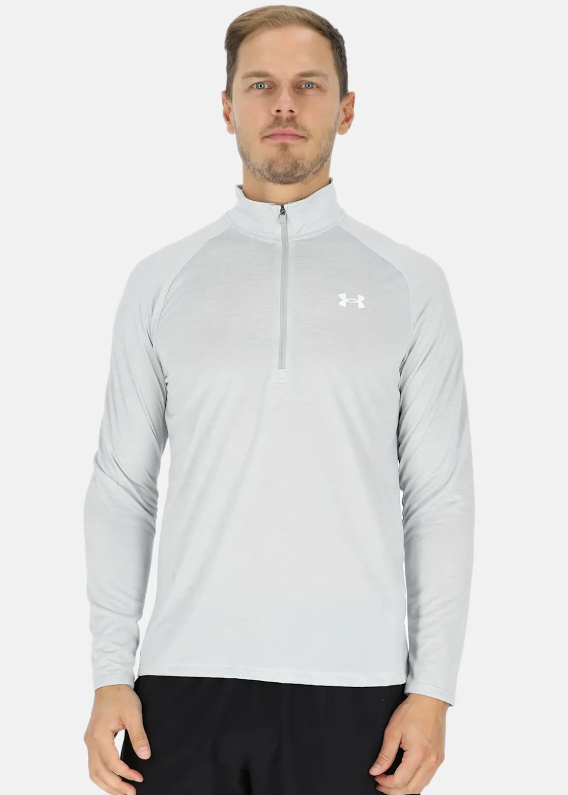 Clearance Under Armour UA Tech 2.0 1/2 Zip Halo Gray