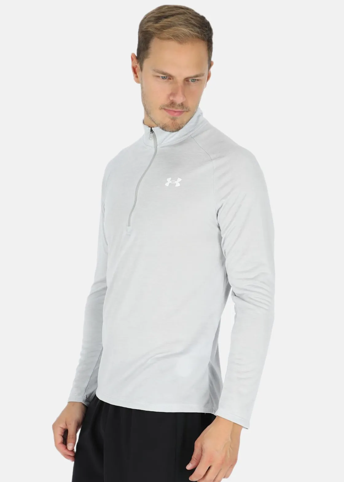 Clearance Under Armour UA Tech 2.0 1/2 Zip Halo Gray