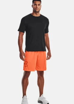 Online Under Armour UA TECH GRAPHIC SHORT Orange Blast