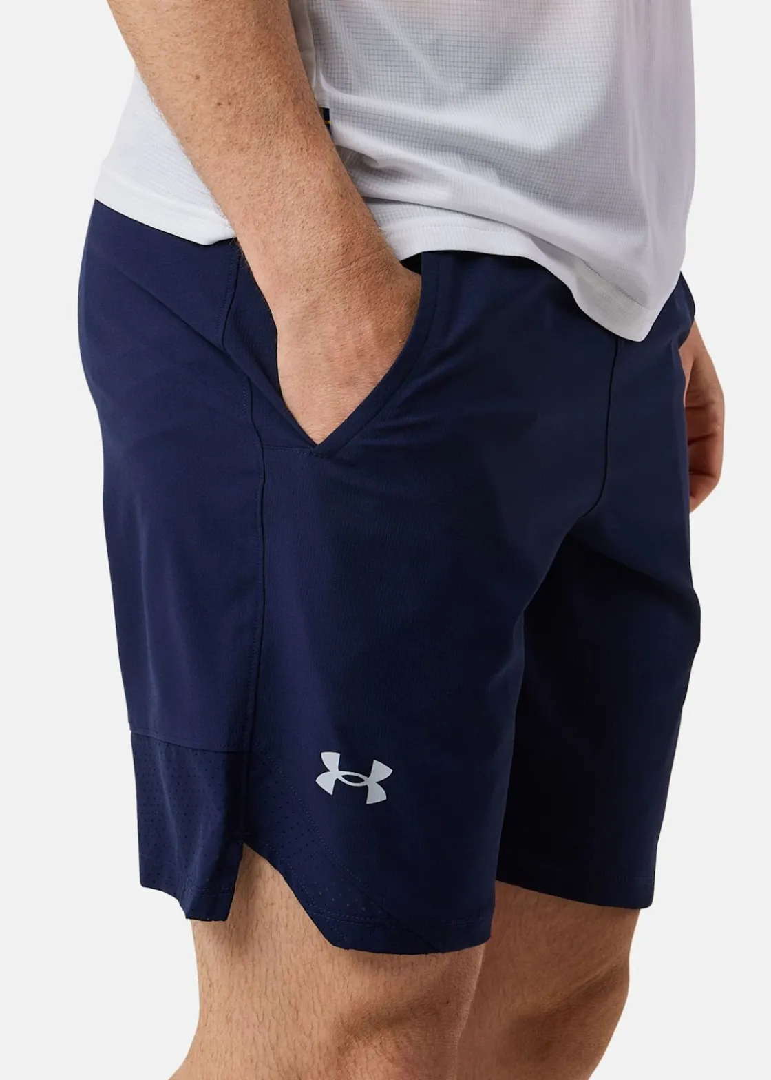 Outlet Under Armour UA Vanish Woven 8in Shorts Midnight Navy