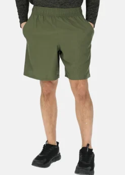 Clearance Under Armour UA Woven Graphic Shorts Marine OD Green