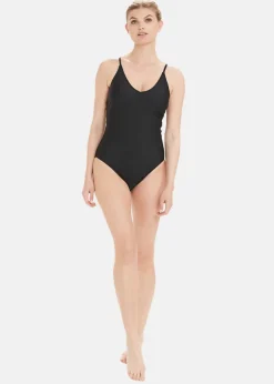 Outlet Athlecia Ulanda W Plunge Swimsuit Black