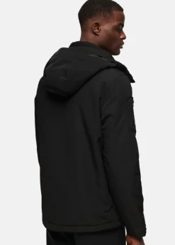 Hot Superdry Ultimate Emb Windbreaker Jkt JET BLACK