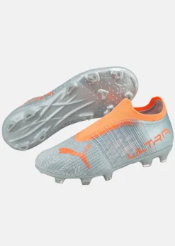 Discount Puma ULTRA 3.4 FG/AG Jr Diamond Silver-Neon Citrus