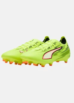 Hot Puma ULTRA 6 MATCH FG/AG Yellow Alert-PUMA Black-Glowing Red-Lime Squeeze