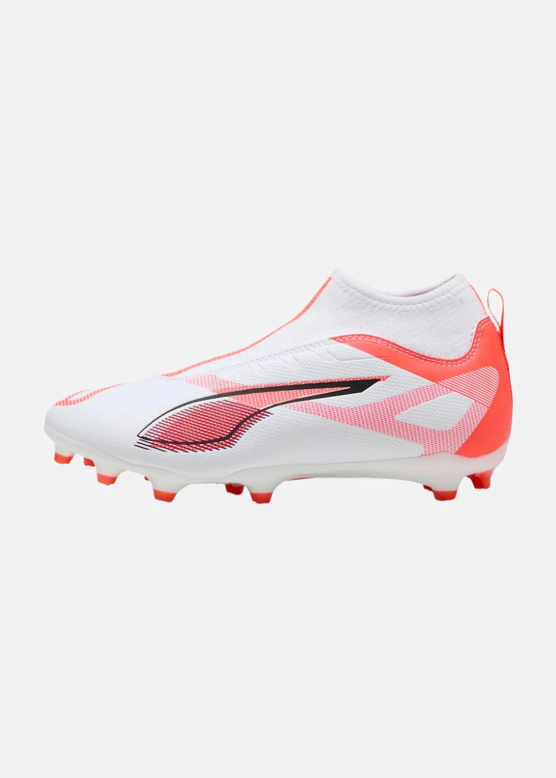 Discount Puma ULTRA 5 MATCH+ LL FG/AG Jr PUMA White-PUMA Black-Glowing Red