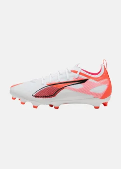Sale Puma ULTRA 5 PRO FG/AG Jr PUMA White-PUMA Black-Glowing Red