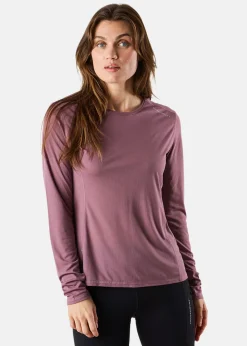 Online Swedemount Ultra Light LS Tee W Dk. Mauve