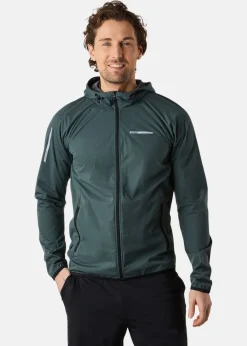 Outlet Swedemount Ultra Light Running Jacket Dusty Green/Black