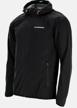 Sale Swedemount Ultra Light Running Jacket Black/Orange