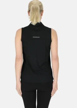 Sale Swedemount Ultra Light Sleeveless Piké W Black